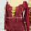 Thumbnail: Kebaya Bali Premium – Maroon Red Sabrina (set)