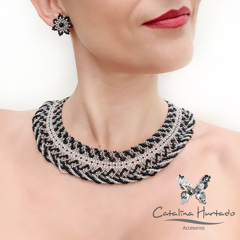 Miniatura: Collar trenzado