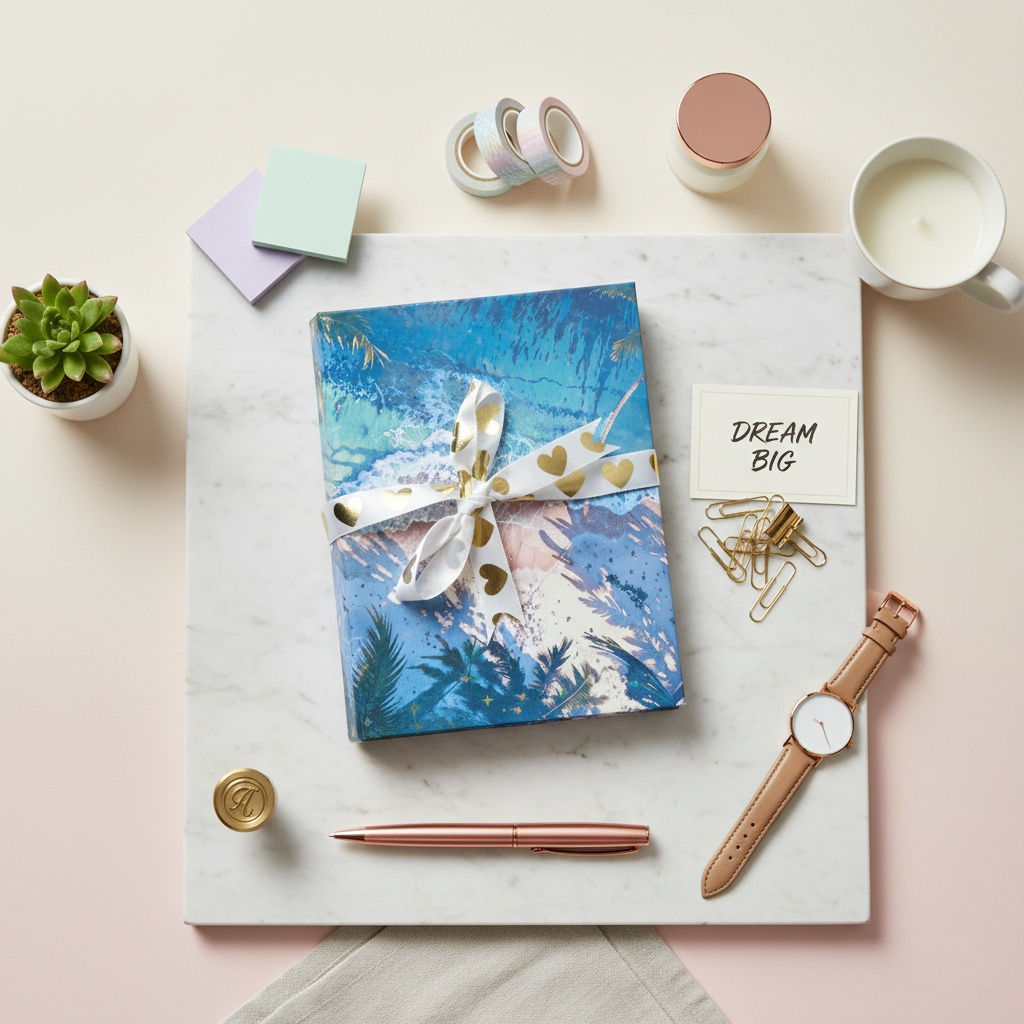 Signature Aura Notepad/Three Side Folding Notepad