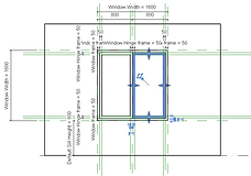 Window 5 Using mirror pick axis, to form the second Hinge Frame on other side.PNG