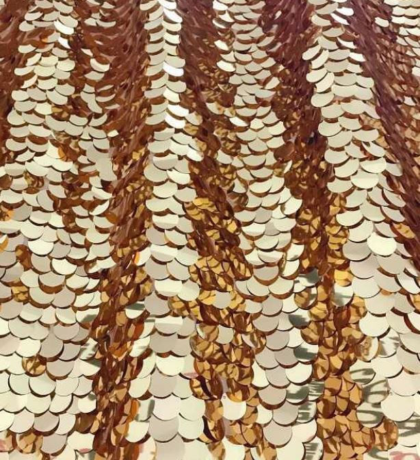Thumbnail: Gold Sequin Backdrop Rental