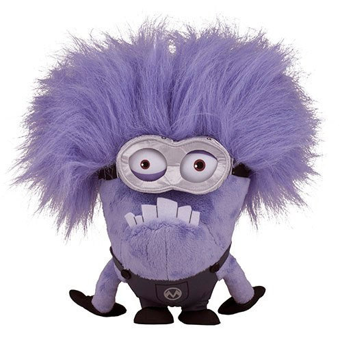 purple minion plush toy