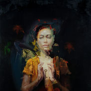 _Skeleton Key_ 32_ x 38_ Oil and Spray paint on canvas 2021.jpg