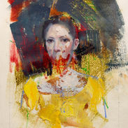 Adrift 21.5_x14.5_ Oil on Paper (100% cotton _170g) 2018