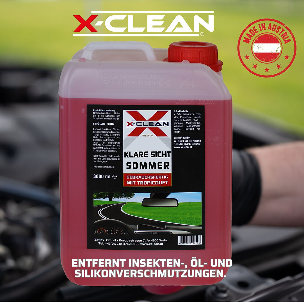 Miniaturbild: X-CLEAN Klarsicht Sommer gebrauchsfertig