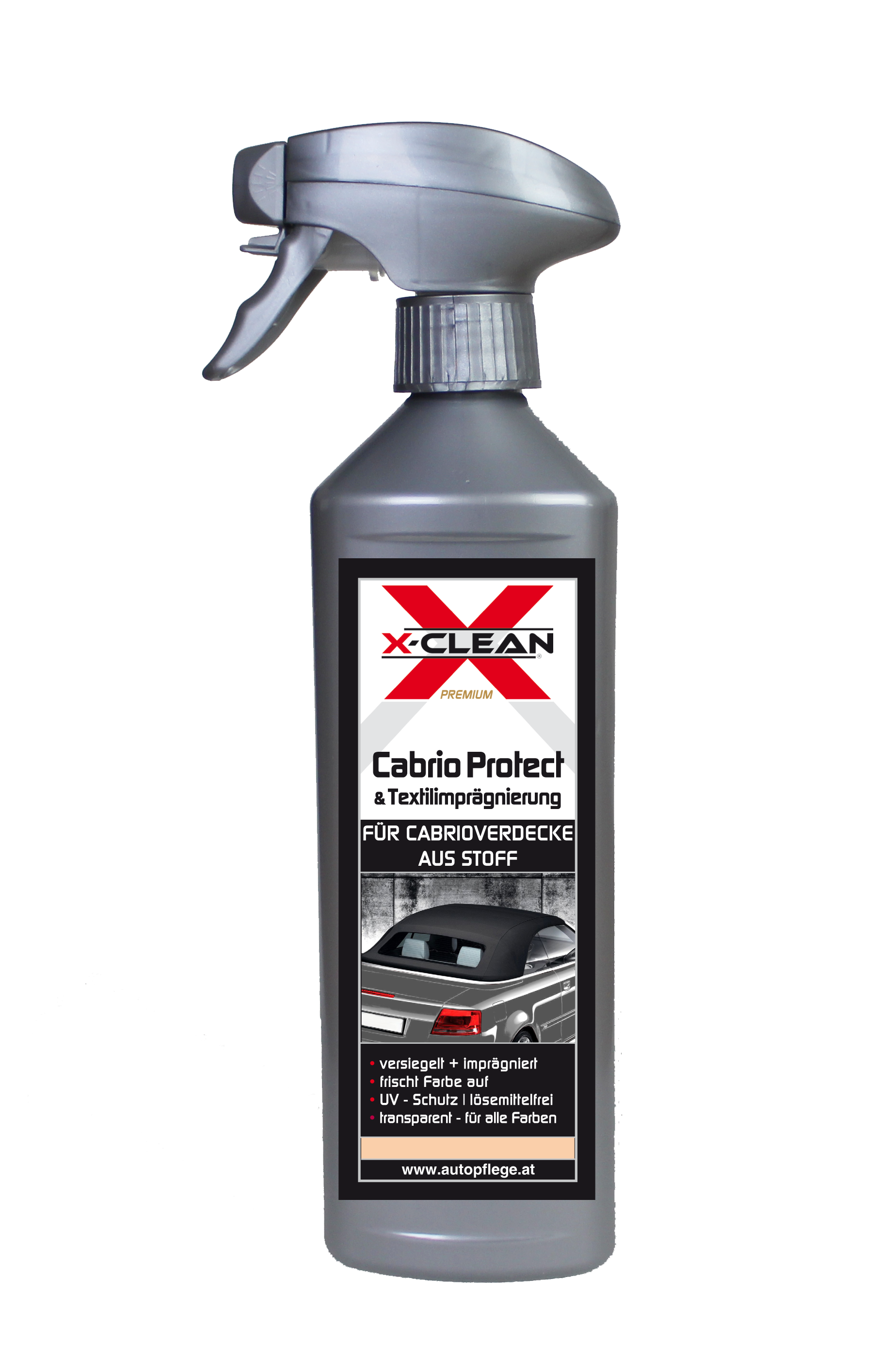 X-CLEAN Cabrio Protect & Textilimprägnierung