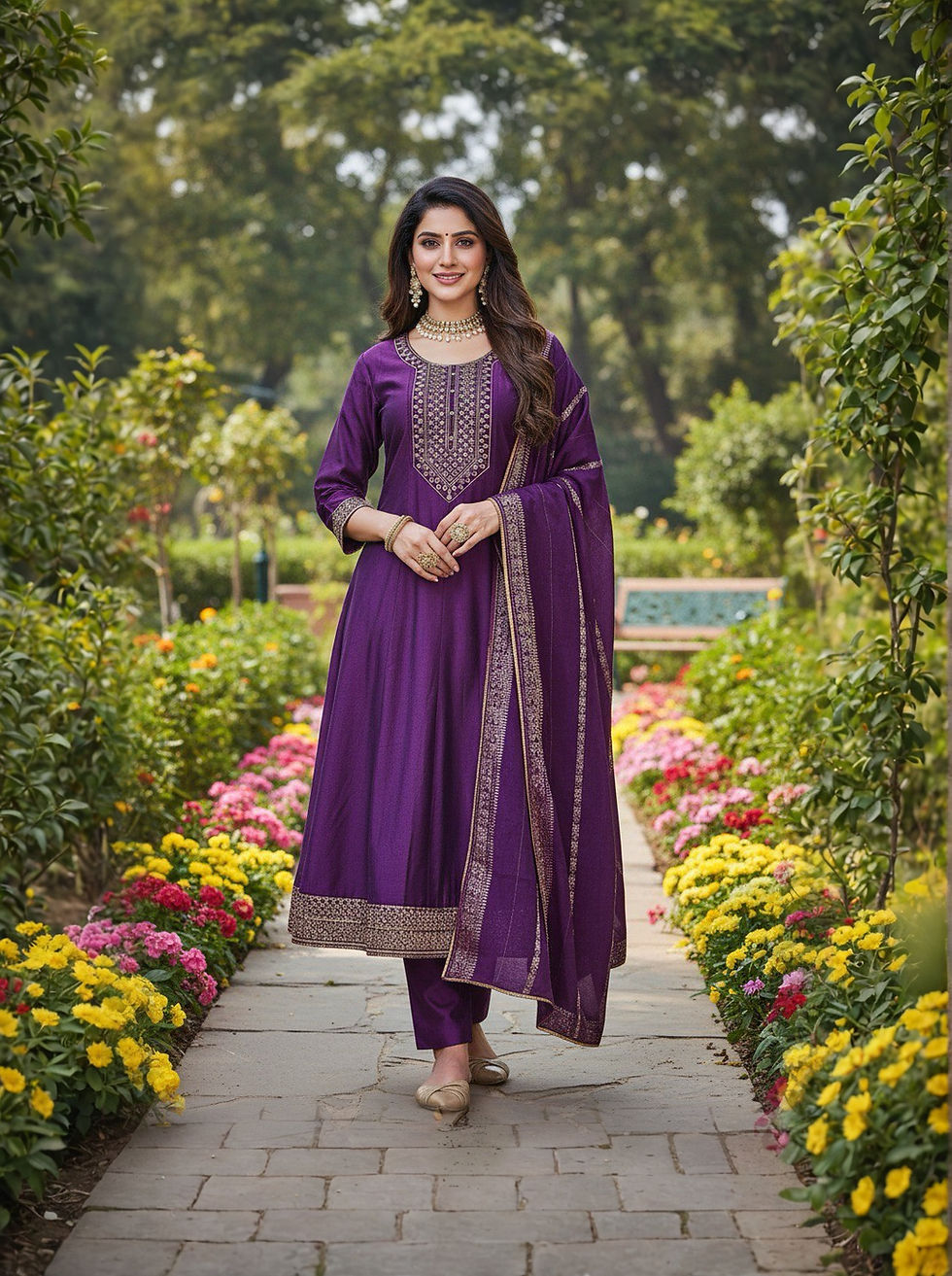 Taj Mahal Rayon Salwar Suit