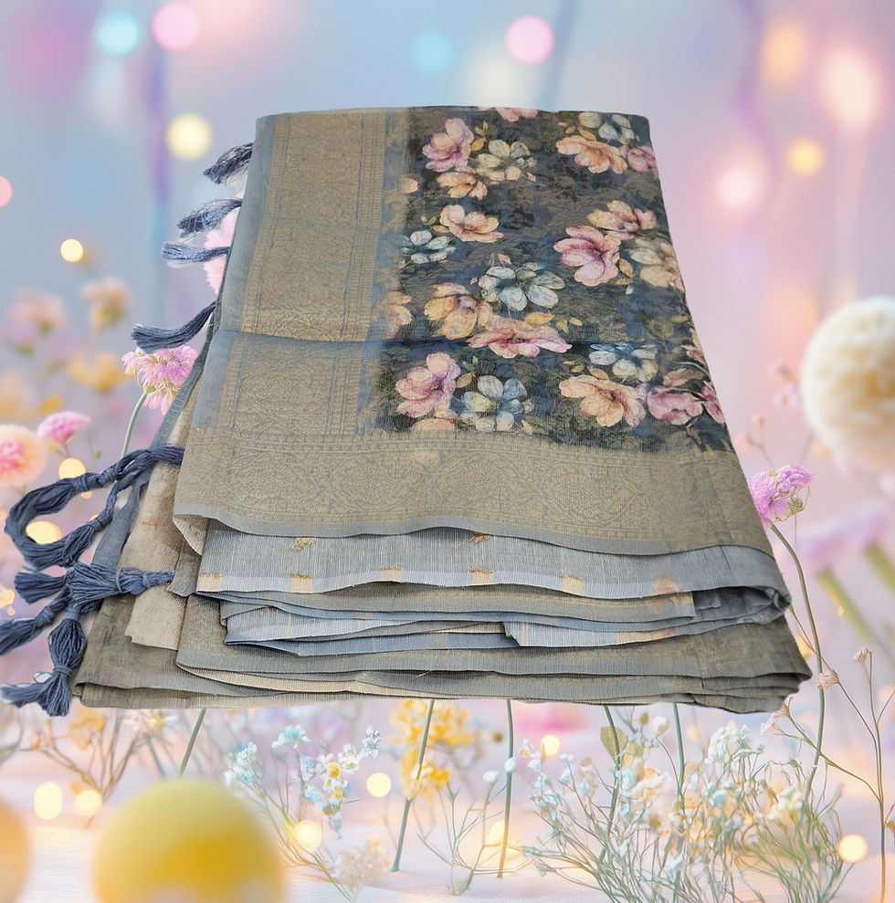 Thumbnail: Barkha chiffon Silk Saree