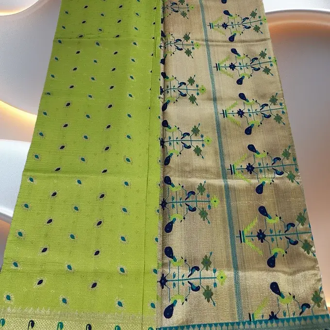 Thumbnail: Divya Paithani Silk Saree