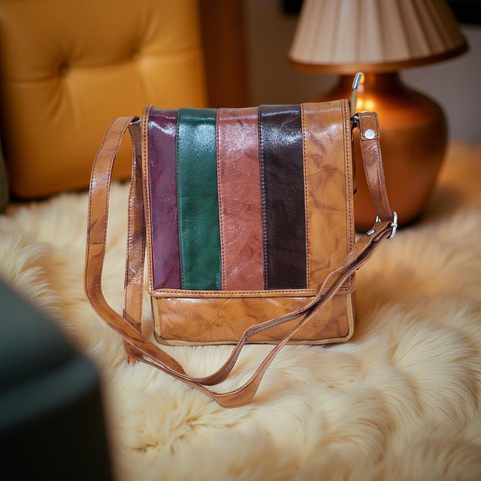 Cross Body Shoulder Leather Bag