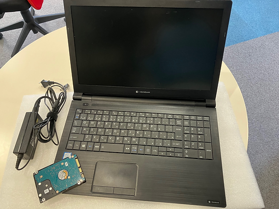 パソコン修理メンテレポート【dynabook 起動復旧からSSD交換まで】
