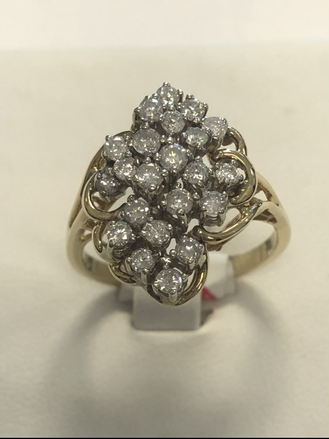 Diamond cocktail ring