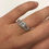 Thumbnail: Round diamond wedding set