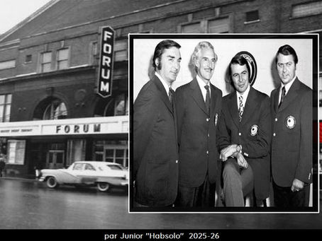 Hommage à quatre voix immortelles du hockey québécois
