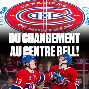 Le CH dévoile une nouvelle ambiance visuelle au Centre Bell