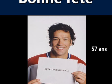 Bonne fête Stephane Quintal