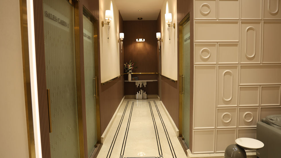 Sales Office Corridor