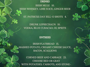 Guess what? Of course, we are celebrating St. Patrick's Day!