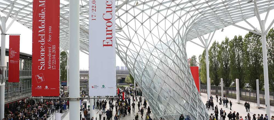 Feria del Diseño en Milano, Italia Salone del Mobile 2018.