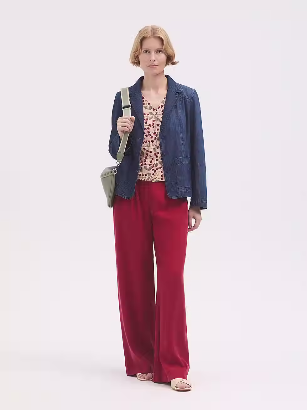 Miniature : Nice things - Pantalon pinces Tencel