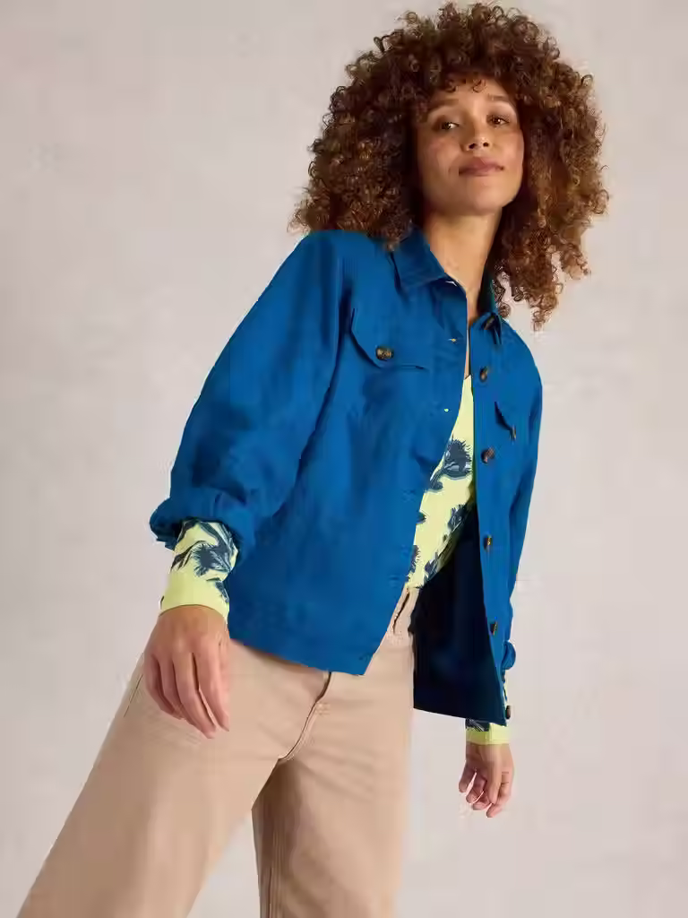 Miniature : White Stuff - Veste Lin Camille