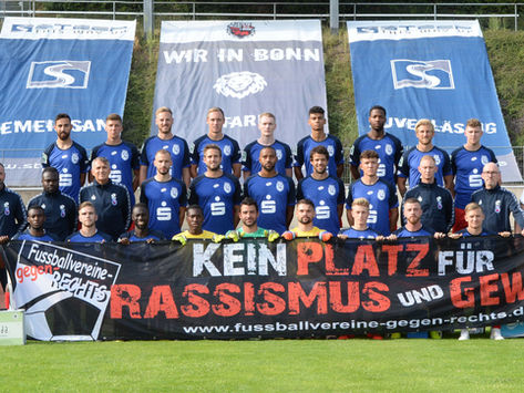 Kein Platz für Rassismus und Gewalt!