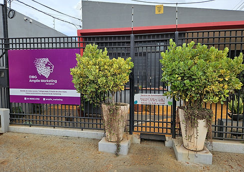 Frente da agência