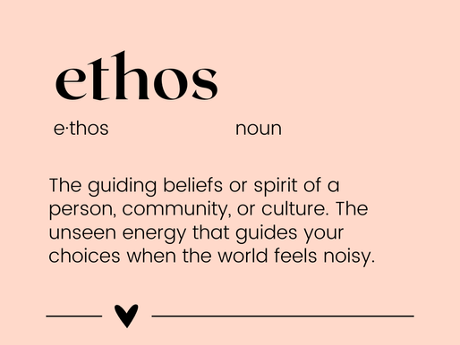 Word of the Week: Ethos
