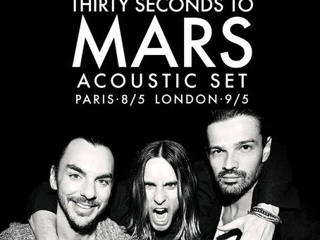 Win Ticktes to Paris/London Acoustic Shows