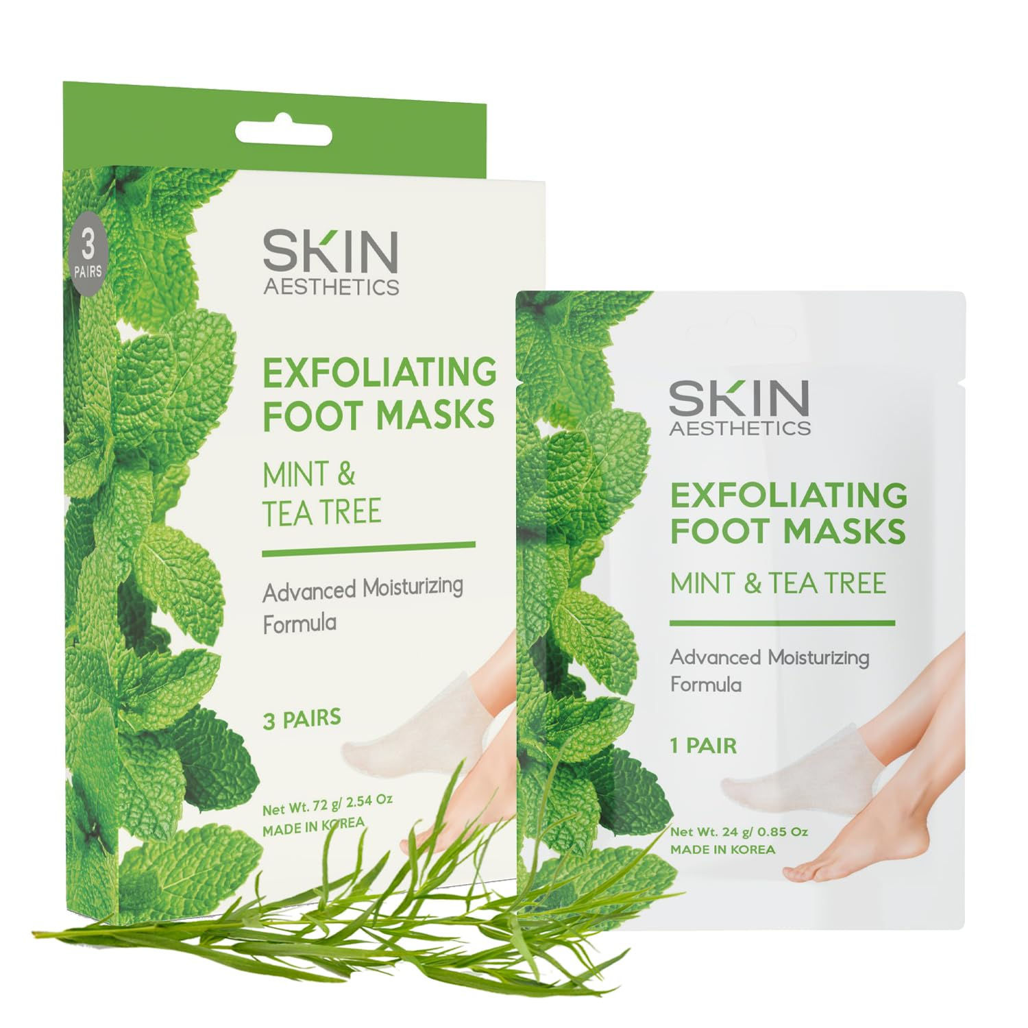 Mint & Tea Tree Foot Mask