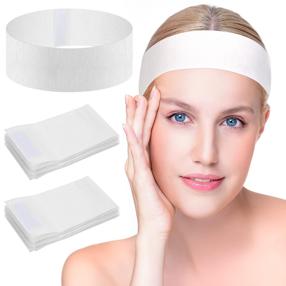 Thumbnail: 40 Pack Disposable Spa Headbands