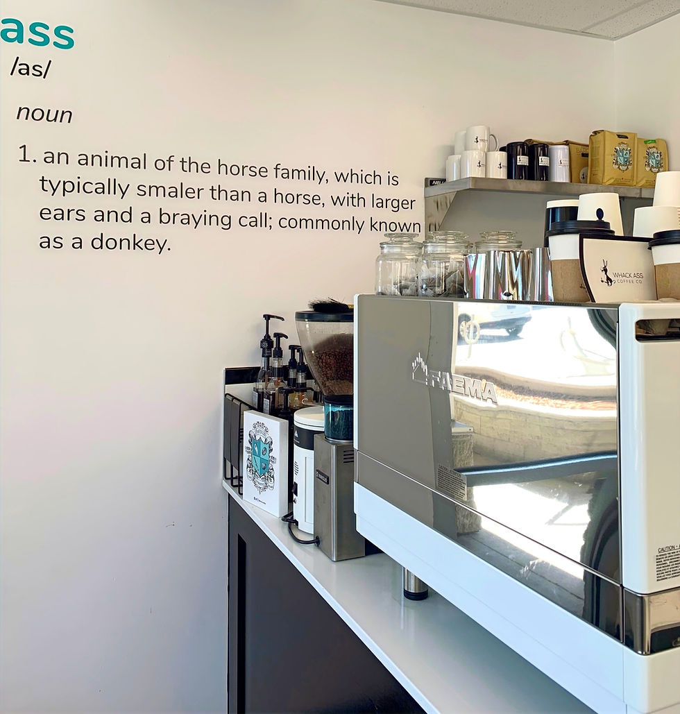 Whack Ass Coffee shop new Toronto cafe