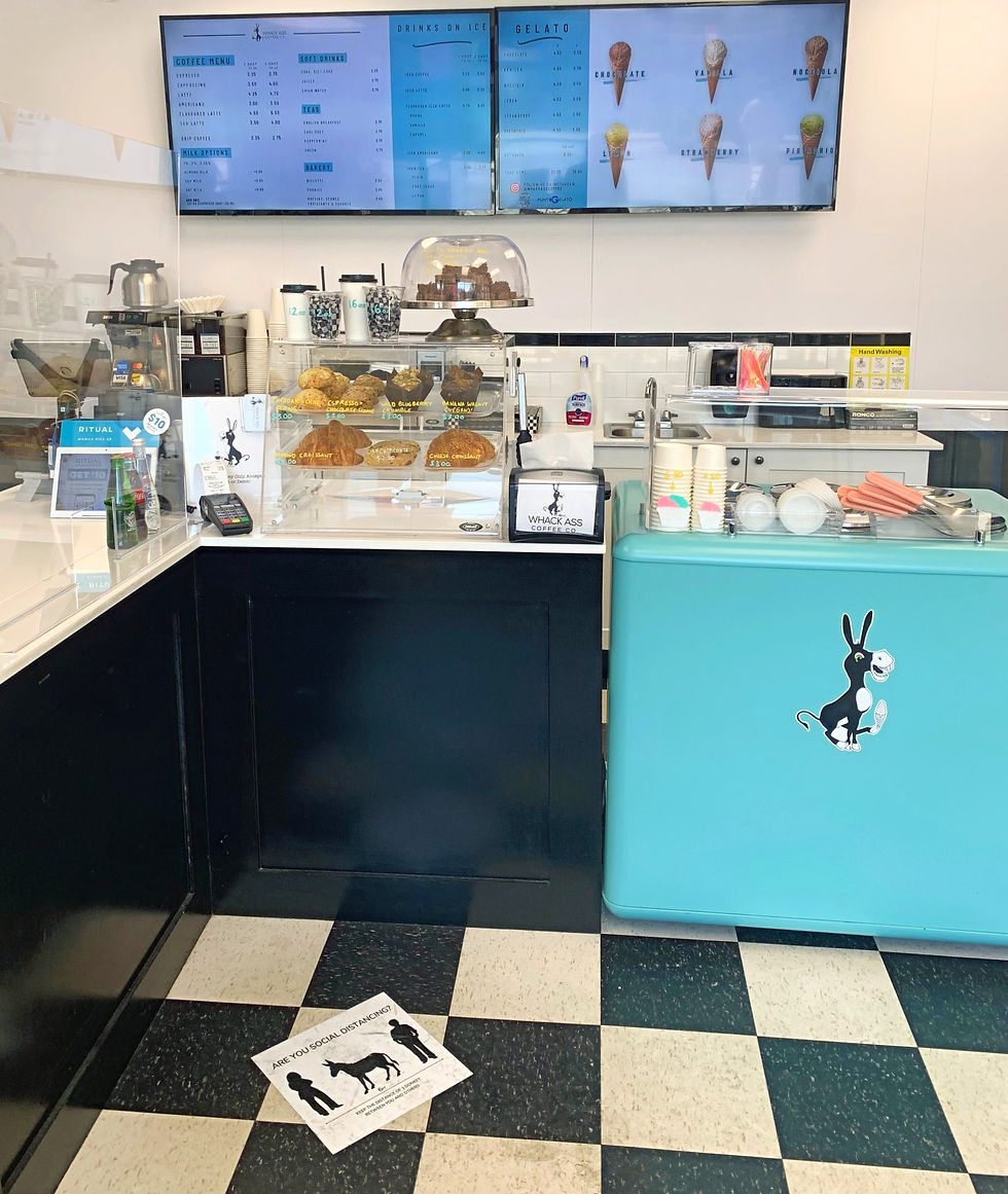 Whack Ass Coffee new shop Lansdowne and Dupont