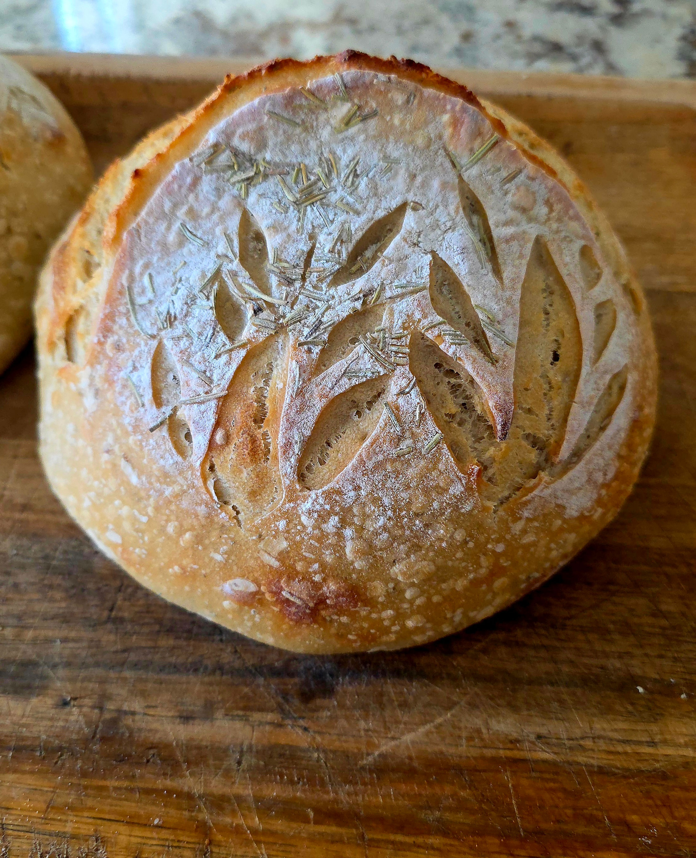 Rosemary Sourdough Loaf