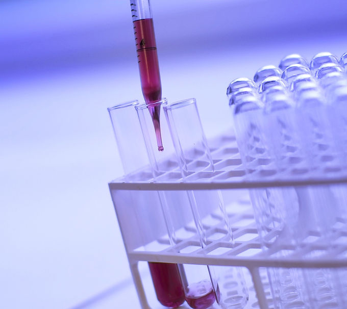 Test Tubes With Pipette