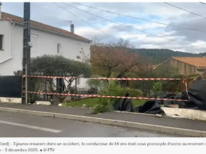 Oui c'est dramatique trois morts dans un accident de voiture ... mais ...