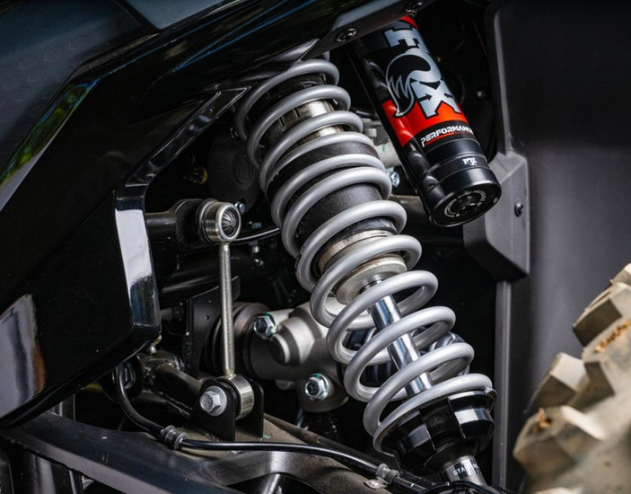 Ammortizzatori FOX elettronici del nuovo CFMOTO Z10 Turbo T3