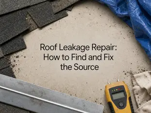 Roof Leakage Repair: How to Find and Fix the Source