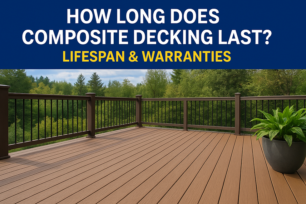 How Long Does Composite Decking Last? Lifespan & Warranties