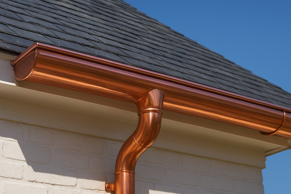 Copper Gutter Installation Cost: 2026 Price Per Foot, Total