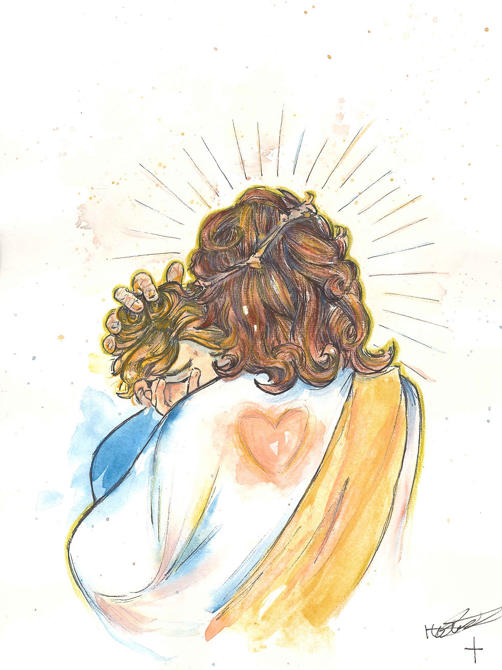 I feel hurt, but I know He's with me through the fire