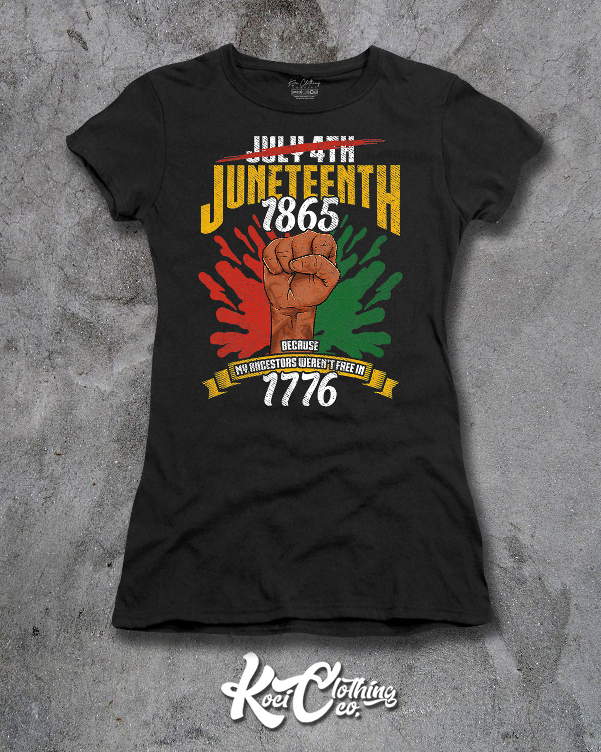 SCRATCH THE 4TH - JUNETEENTH - W