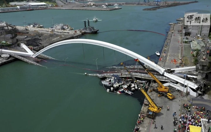 2 WNI Meninggal Akibat Jembatan Ambrol di Taiwan