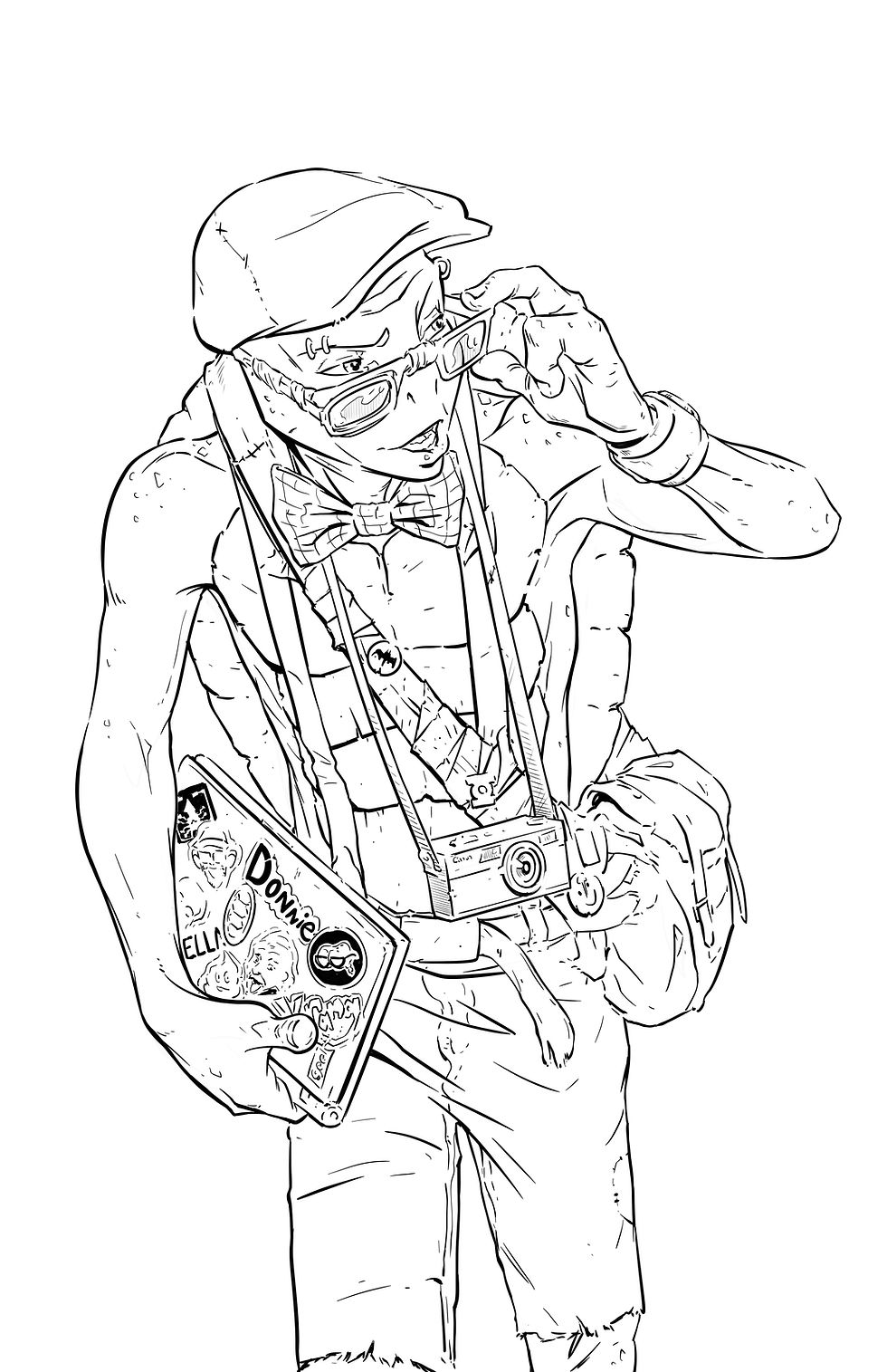 Teenage Mutant Hipster Donnie