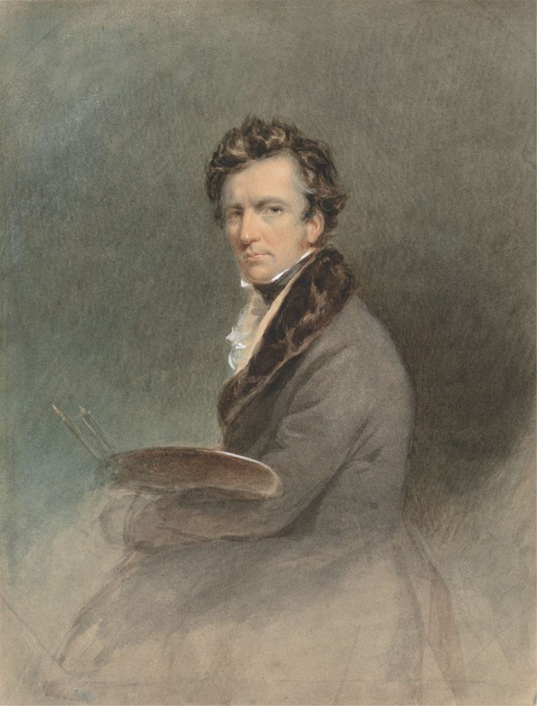 John Jackson (1778-1831), Self-Portrait, about 1823 Watercolour and gouache on moderately thick, slightly textured, cream wove paper B1975.4.1699 Image courtesy of Yale Center for British Art, Paul Mellon Collection