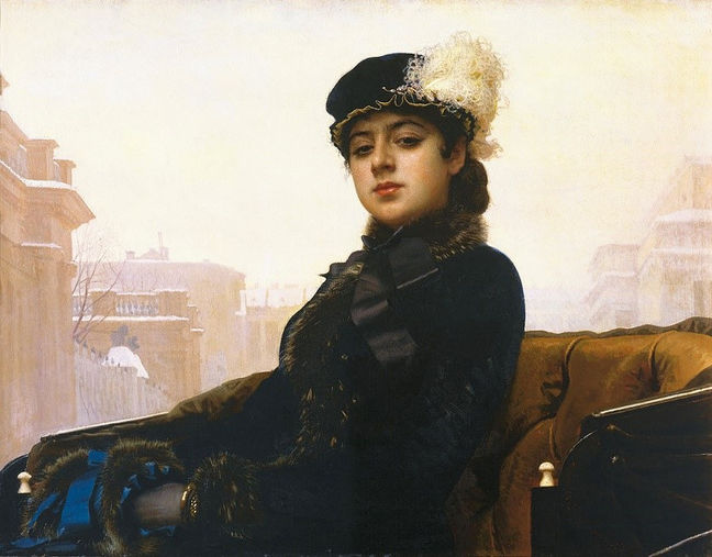 İvan Kramskoy “Naməlum qadının portreti”