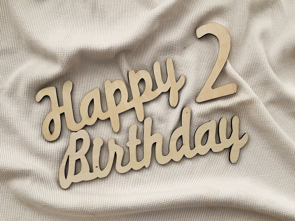 תמונה ממוזערת: מארז יום הולדת שנתיים