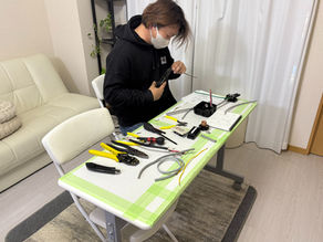 第一種電気工事士試験の技能講習会を社内にて行いました