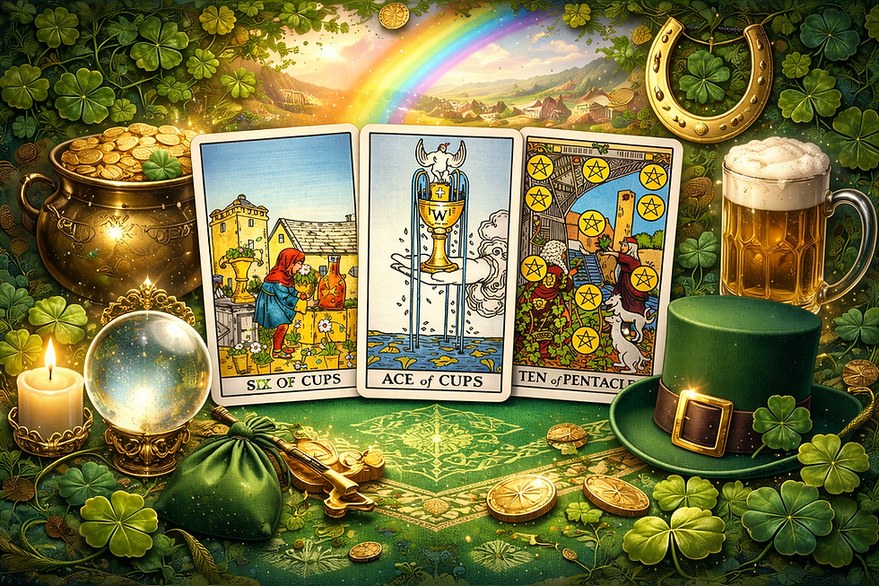 St. Patrick's Day Tarot
