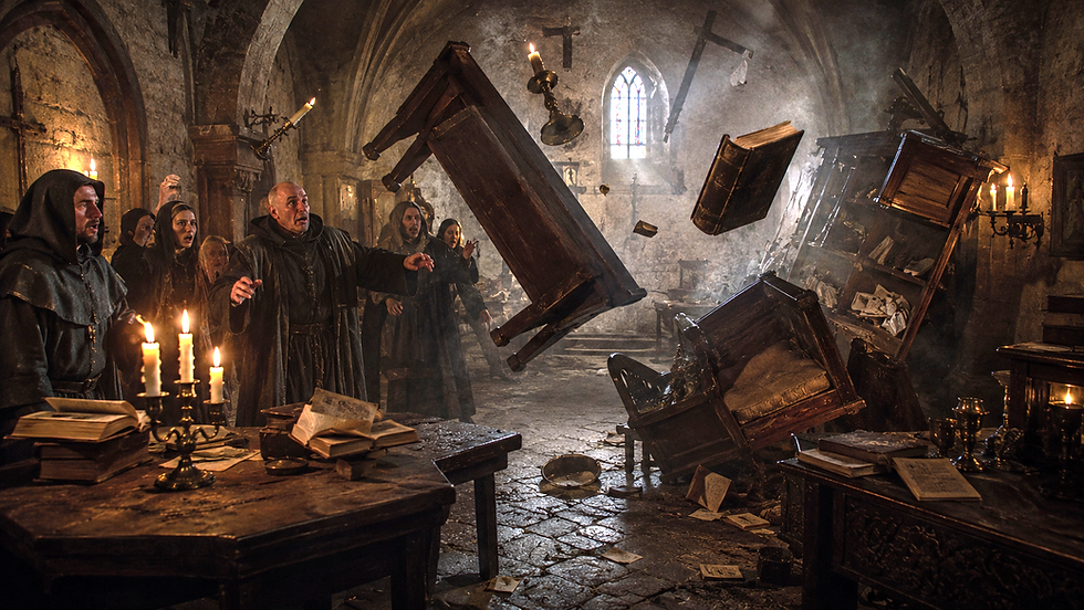 Mediaeval Poltergeist Activity